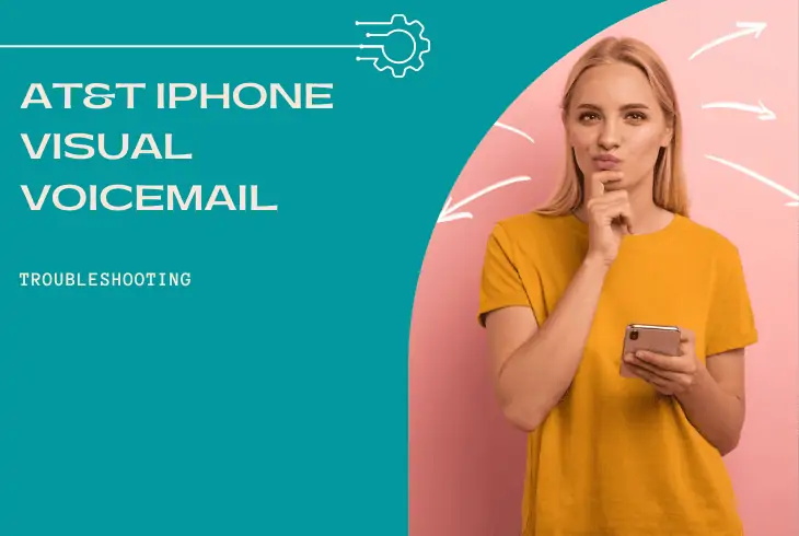 at&t iphone visual voicemail not working