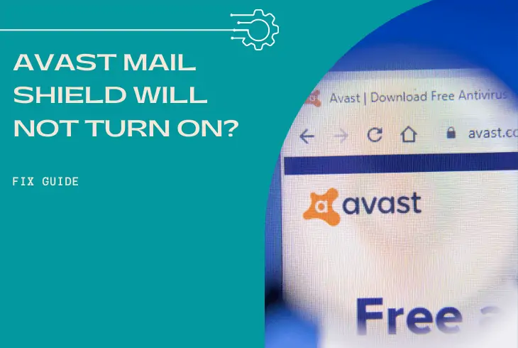 avast mail shield will not turn on