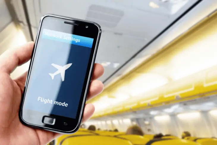 enable flight mode