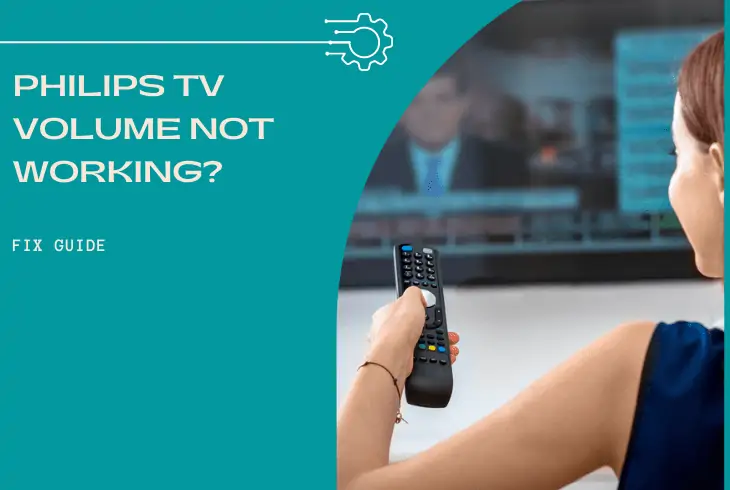 philips tv volume not working