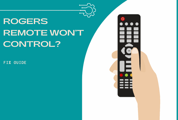 rogers remote won't control tv volume
