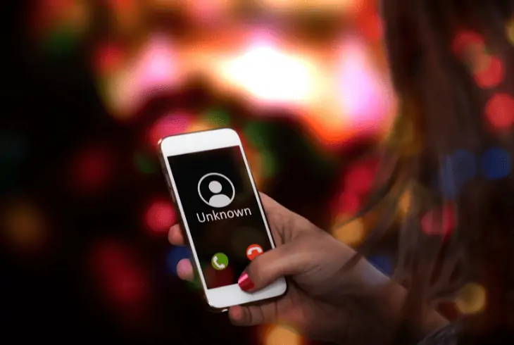 block on smartphone