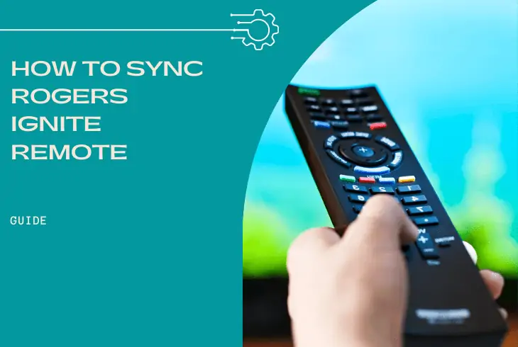 how to sync rogers ignite remote with tv