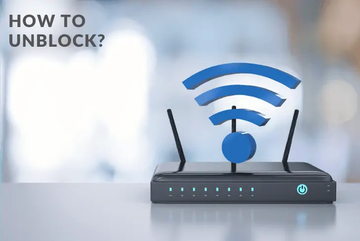 unblock a device from WiFi