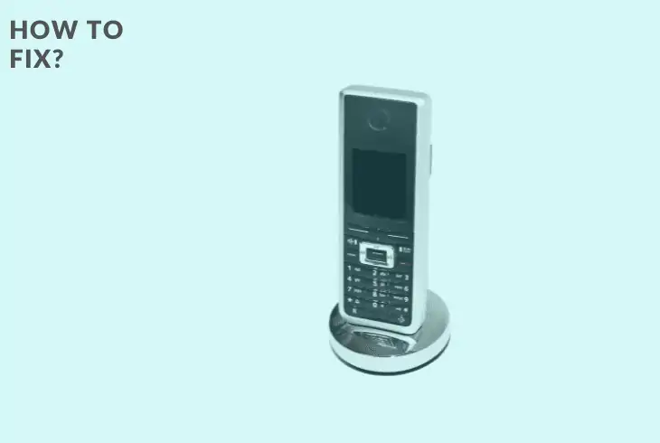 fix no dial tone on Panasonic cordless phone