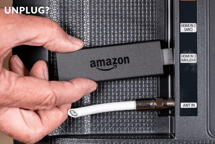 unplug firestick night