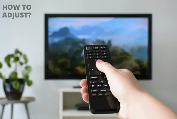 adjust screen size on comcast cable box