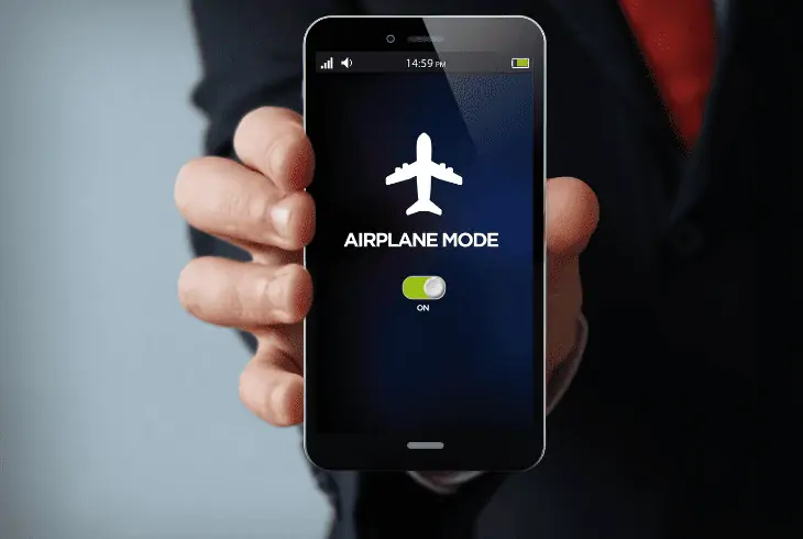 turn off airplane mode