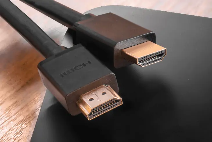 change hdmi cables
