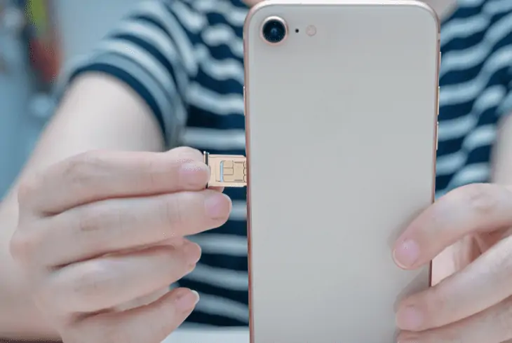 reinsert sim cards