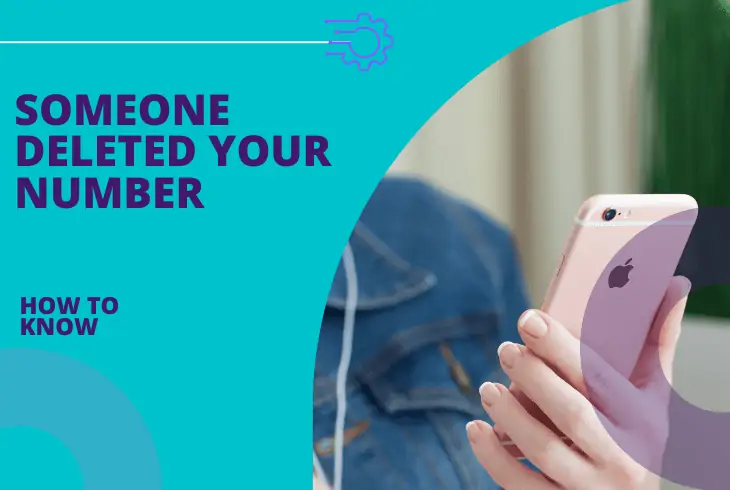 how to know if someone deleted your number on iphone