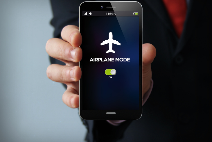 toggle airplane mode