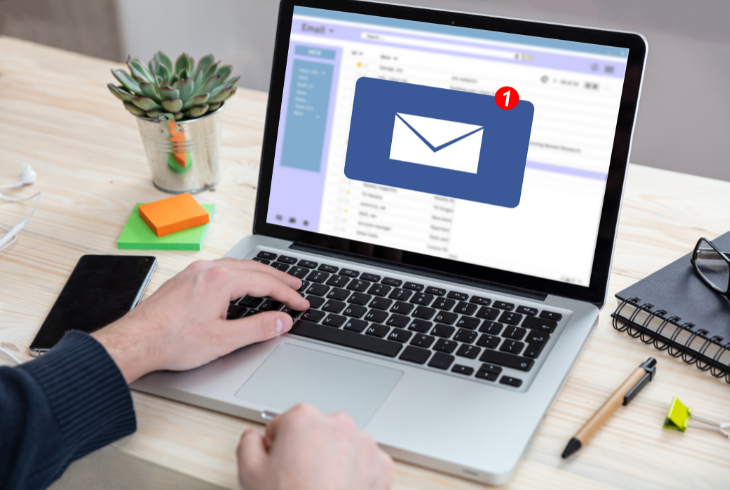 wait for confirmation email