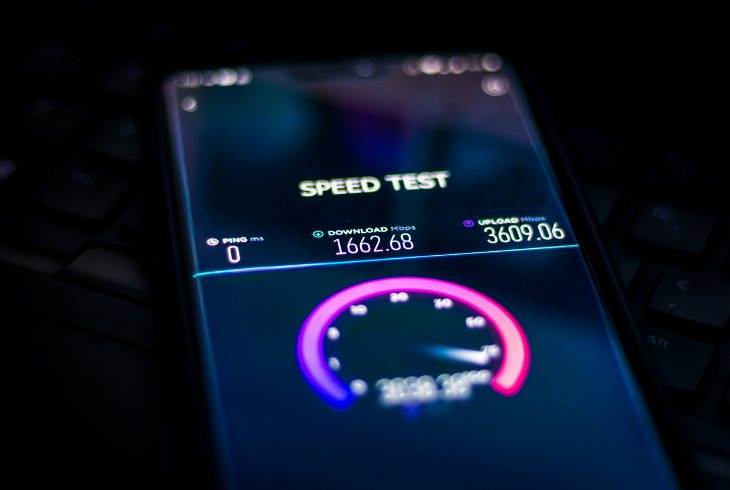 check internet bandwidth
