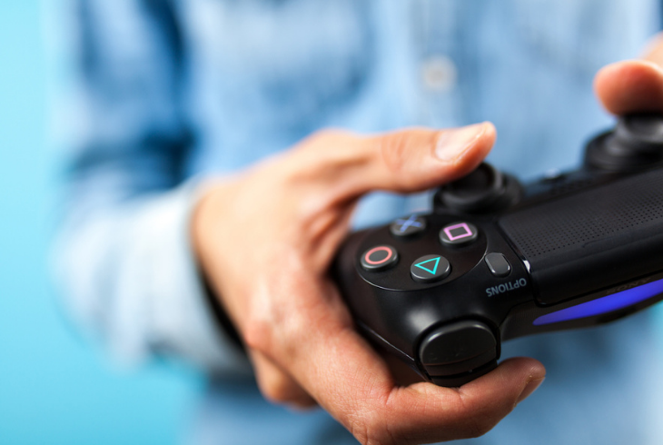 button push ps4