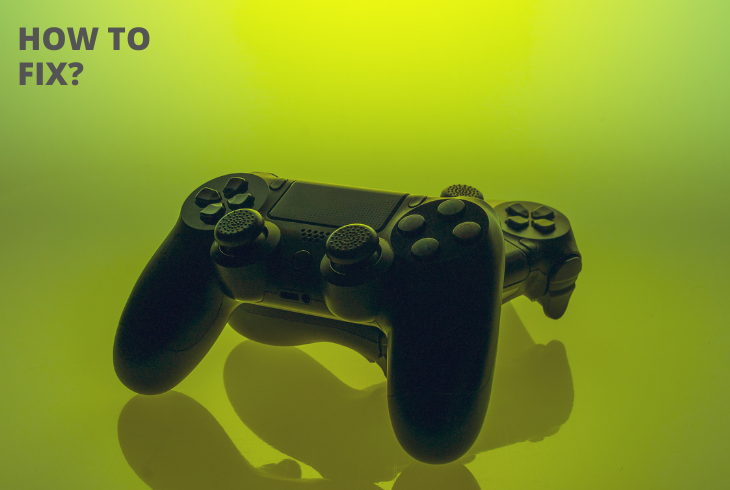 fix PS4 controller yellow light of death