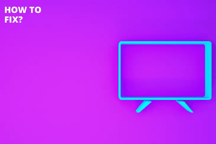 fix blank purple screen on roku