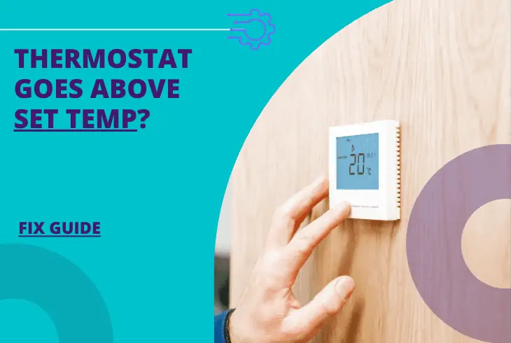 thermostat goes above set temp