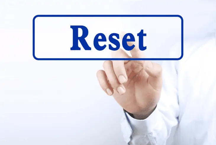 reset visible
