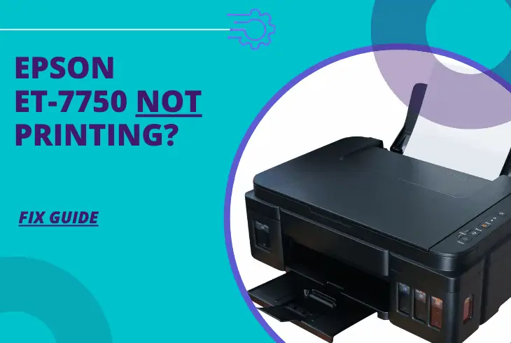 epson et-7750 not printing