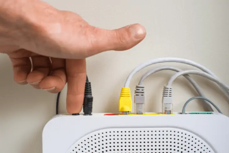 restart modem