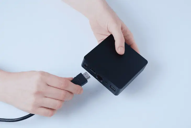 cable box power up
