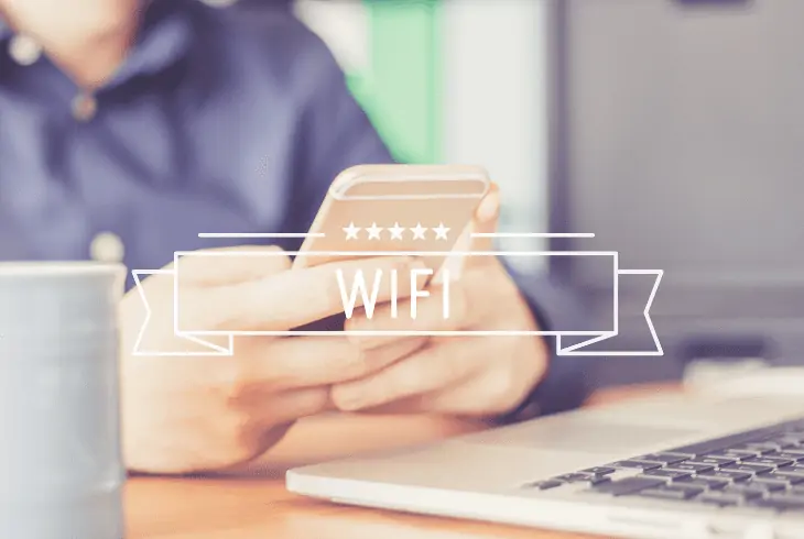 using public wifi