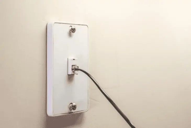 use wall jack different