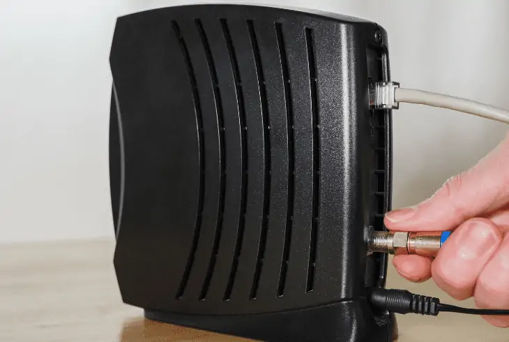 change coax outlet