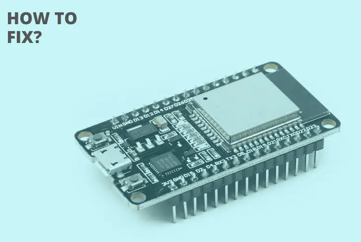 fix esp32 won't connect to wifi