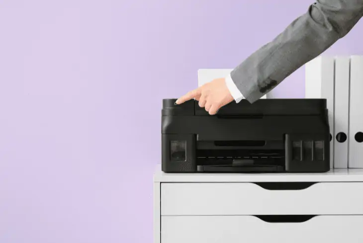 reset epson printer