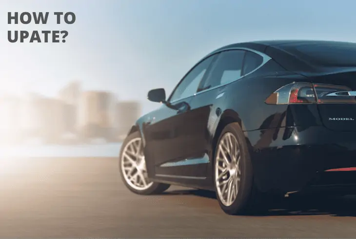 update tesla without wifi