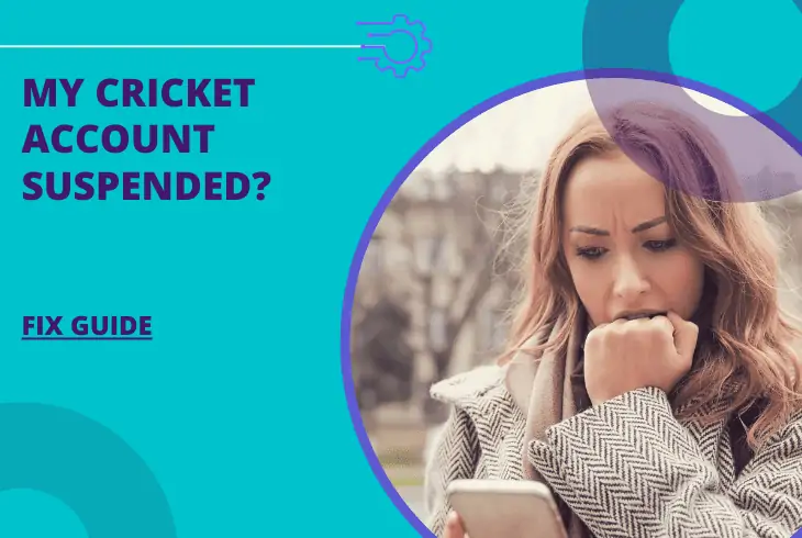 why is my cricket account suspended