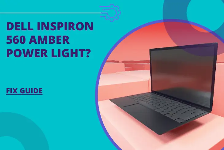 dell inspiron 560 amber power light