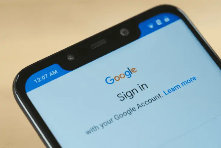 sync google account
