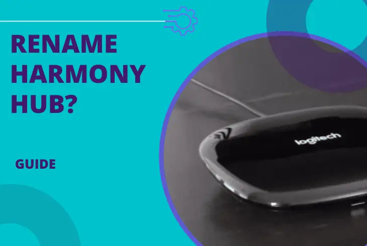 how to rename harmony hub
