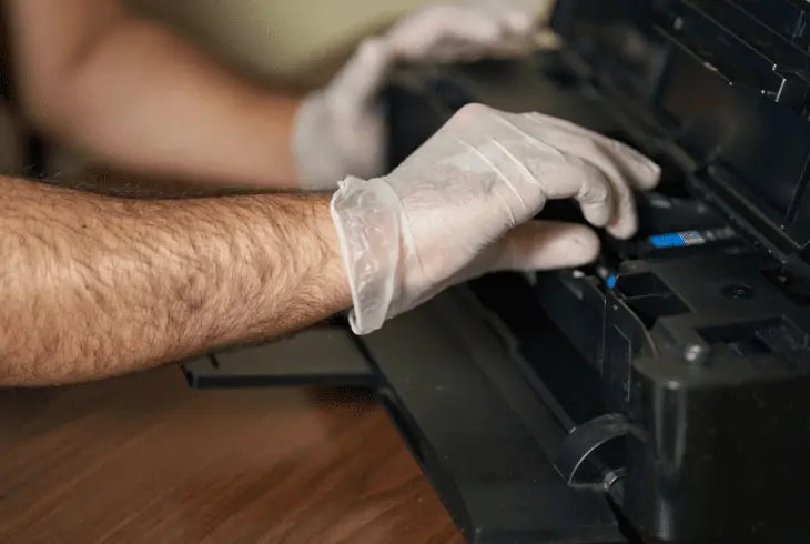remove ink cartridge