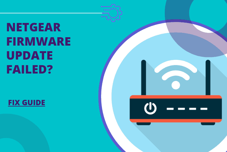 netgear router firmware update failed
