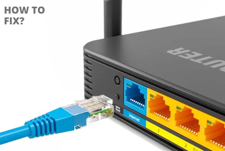 fix netgear router wan port not working