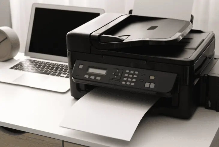 change printer position
