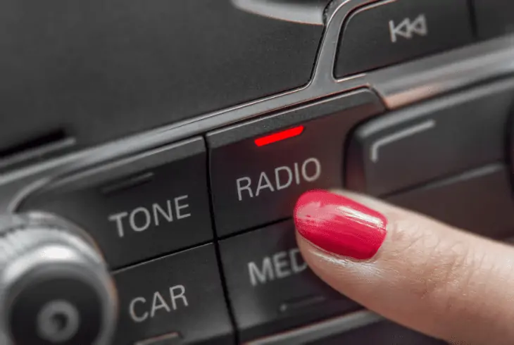 turn on radio