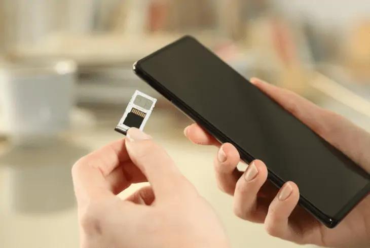 reinsert sim card