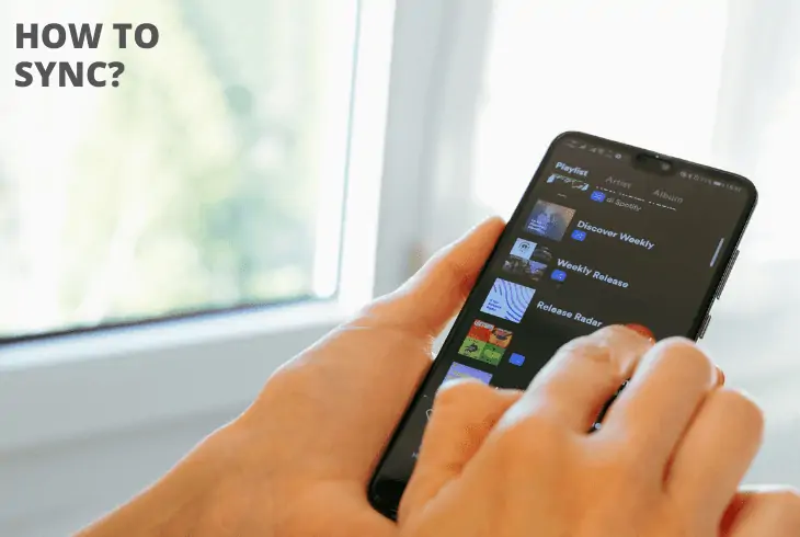 sync songs on spotify to iphone
