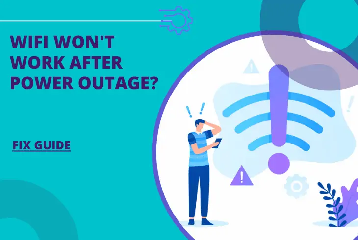 wifi doesn't work after power outage