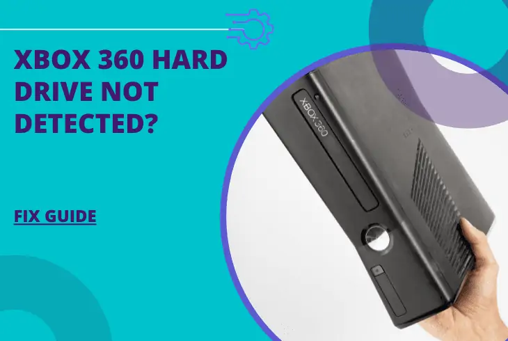 xbox 360 hard drive not detected