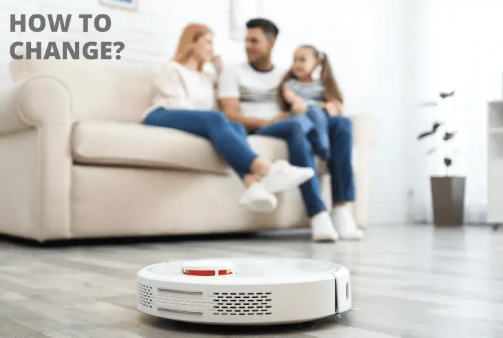 change wifi network on shark robot