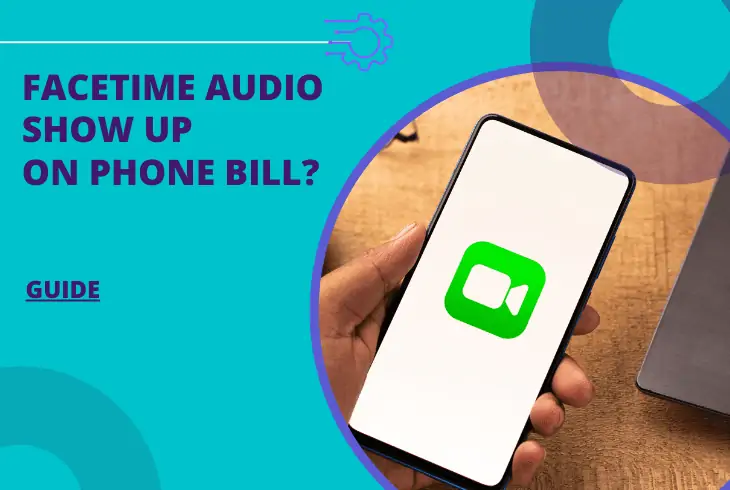 does facetime audio show up on phone bill