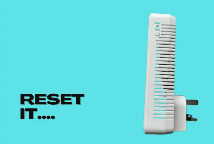 factory reset wifi booster