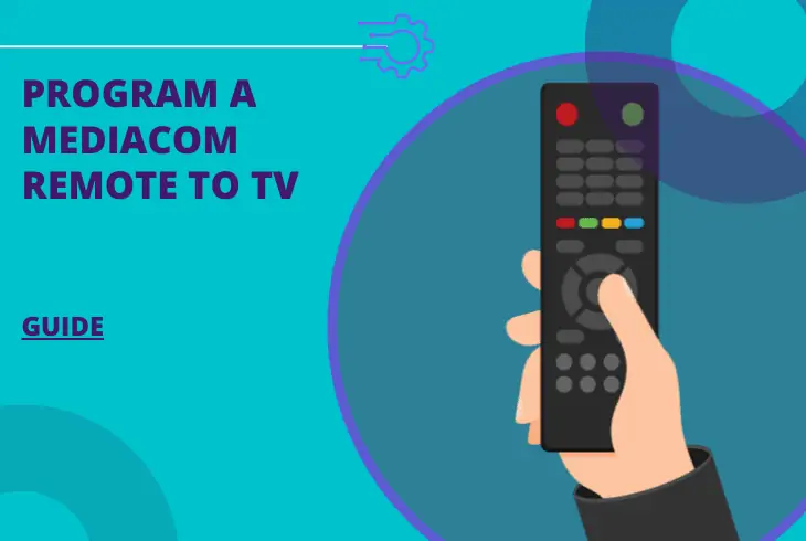 how to program a mediacom remote to my tv