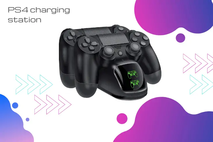 use ps4 charging station